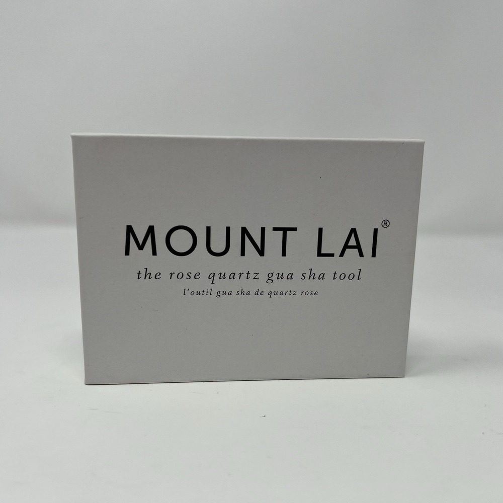 Mount Lai The Rose Quartz‎ Gua Sha Facial Lifting Tool
